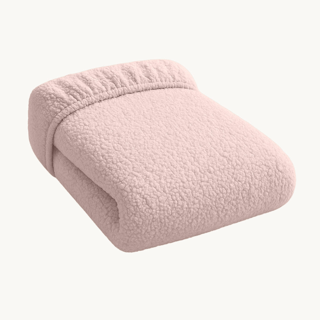 Drap-housse pour matelas Teddy - Hug Me Rose Poudré