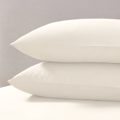 Kussenslopen Mat Satijn Offwhite 60x70cm 2-Pack