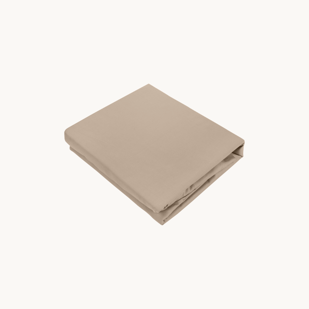 Kussenslopen Mat Satijn Taupe 60x70cm 2-Pack
