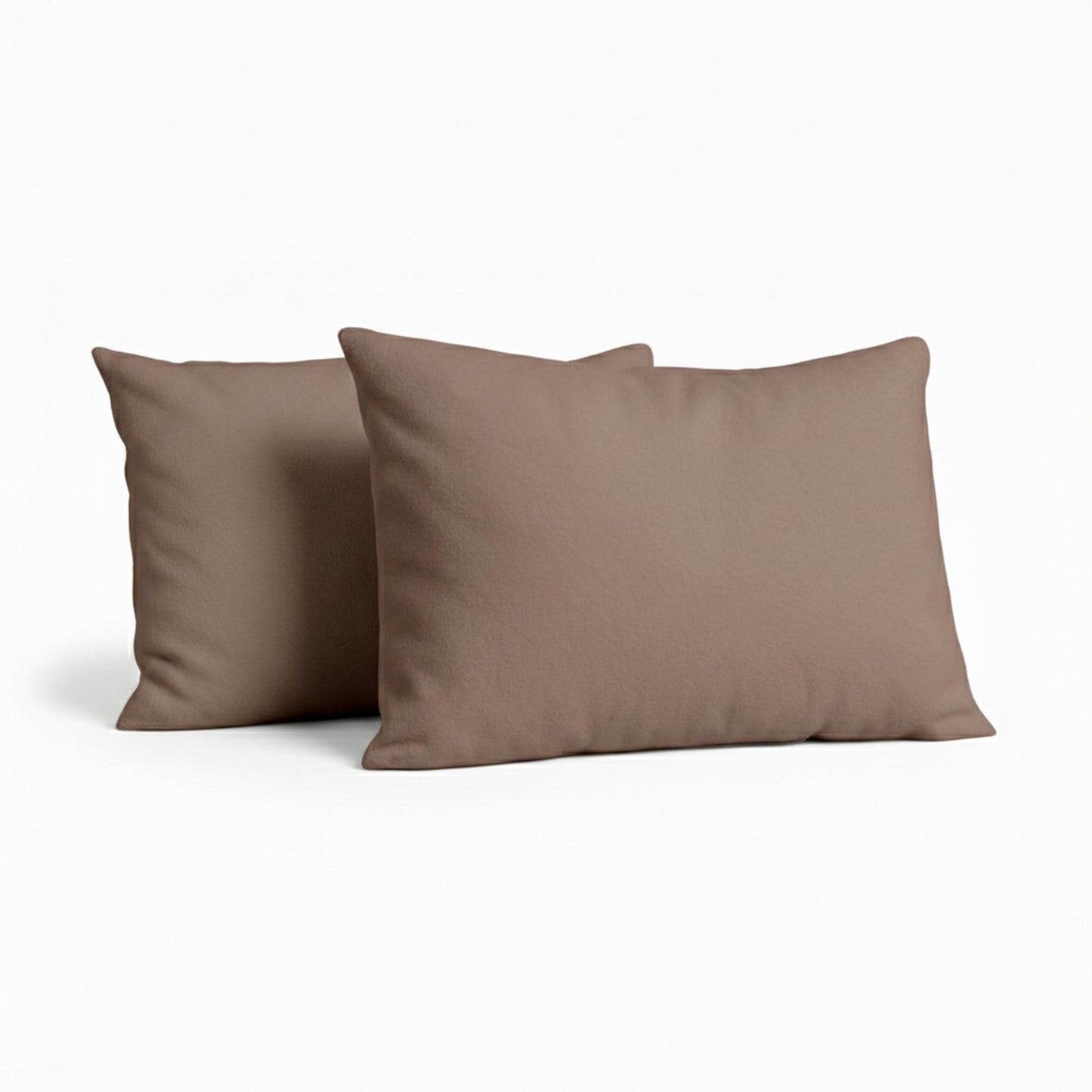 Taies d'oreiller en velours/velours noir 