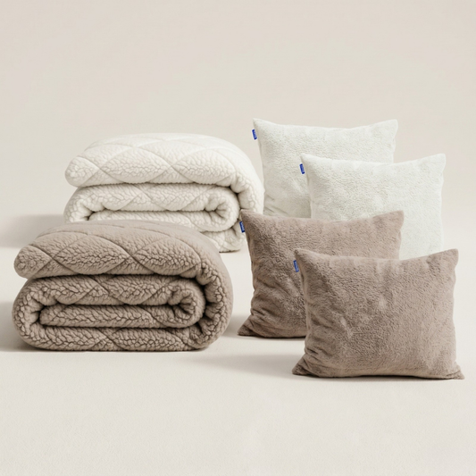 2 Dekbedden + 4 slopen | Teddy 140x200