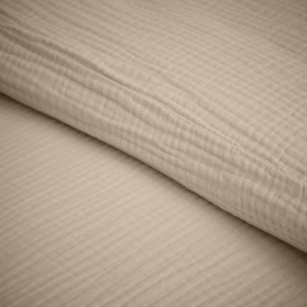 Matras Hoeslaken Mousseline 220TC Taupe
