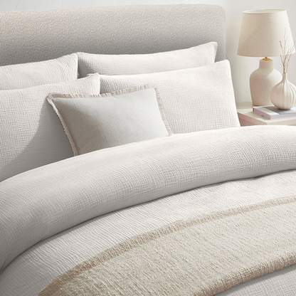 Kussenslopen set Mousseline 220TC Offwhite 60x70 cm 2-Pack