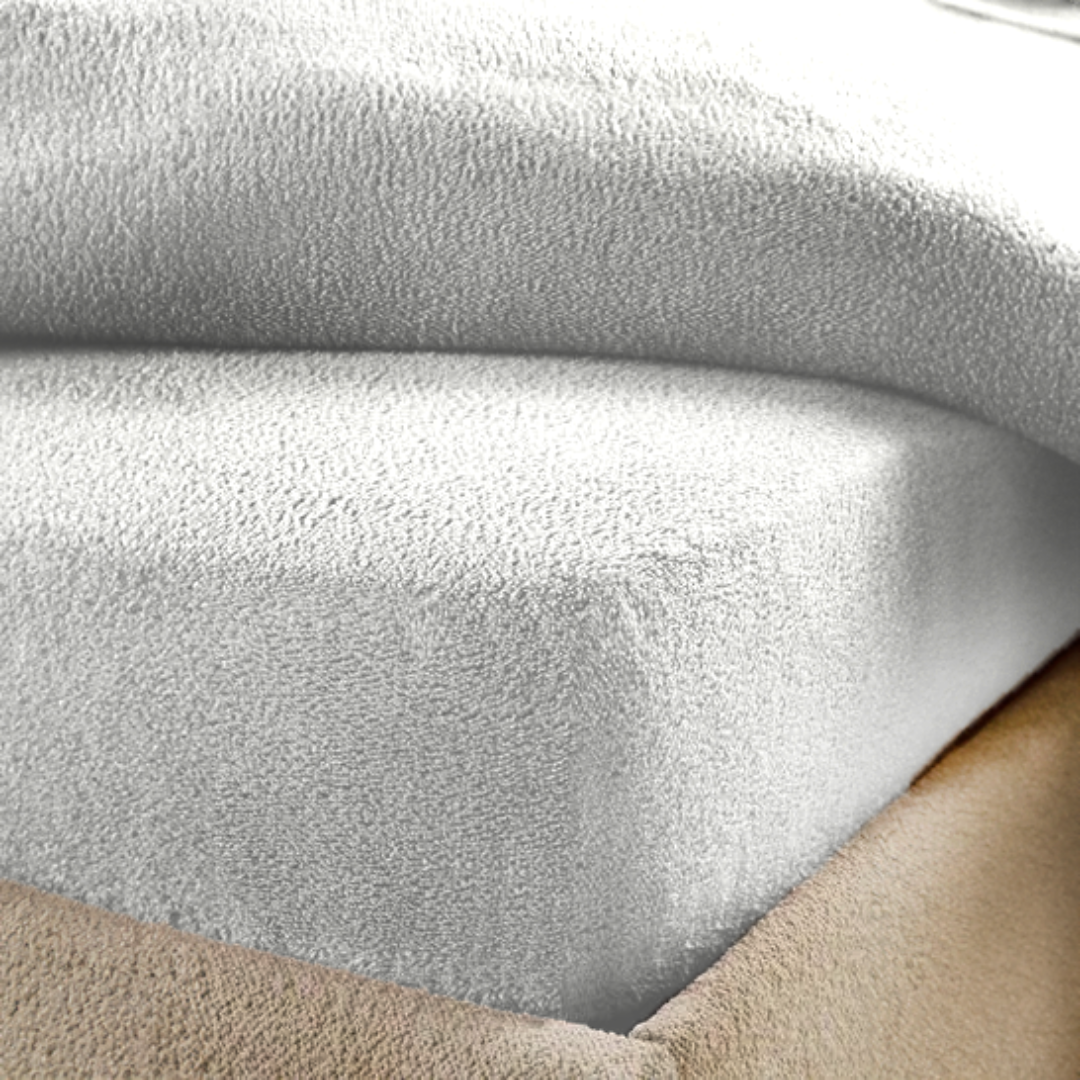 2-Pack Matras Hoeslaken Teddy Sleep on clouds White